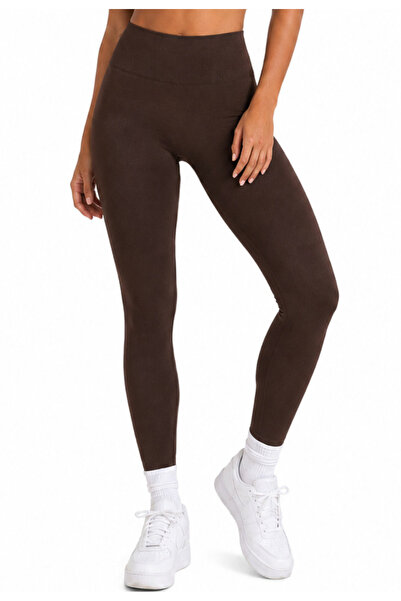 Formactive Bitter Brown Push up Seamless Women's Sports Leggings 1920-1950-Tyt