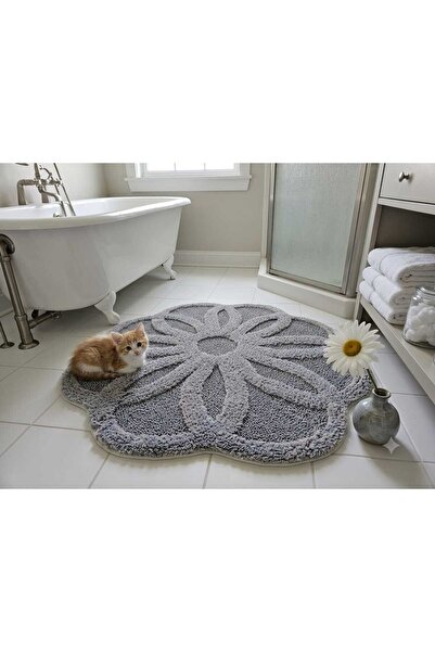HOMEMOME Round Daisy Mat 100 cm X 100 cm