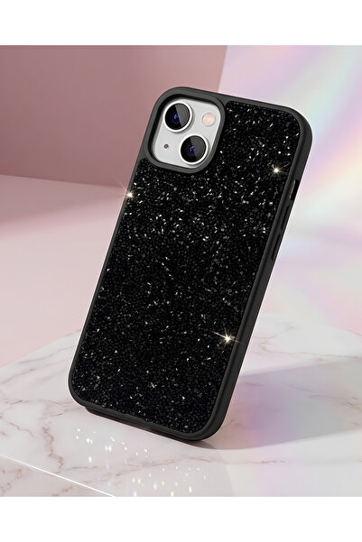 İPHONE 13 PIRLANTA TAŞLI KILIF
