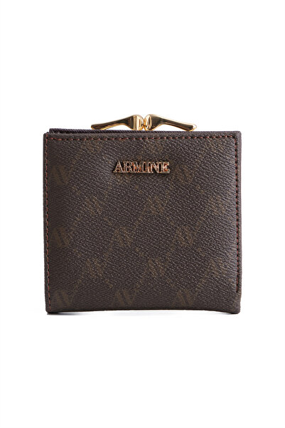 Armine Dotted wallet coffee