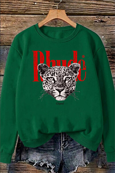 uyguntarz Unisex Printed Crew Neck Sweatshirt