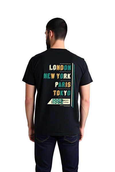 PayBuy City Fashion World Capitals Printed Men's T-Shirt