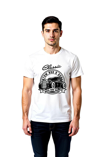 PayBuy Classic Car Culture Gas Gas Printed Men's T-Shirt