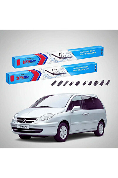 TEAMCAR Windshield wipers Citroën C8 EA/EB Monospace 2005-2010 | Front Set Fl...