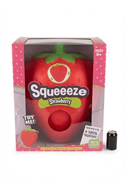 Generic GIANT JUMBO Squeeze Strawberry Squishy 25cm XXL Size Scented Slow Ris...