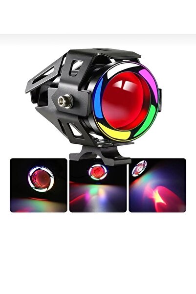 Genel Markalar E-Mark Onaylı Beyaz Rgb Angel Kırmızı Şeytan Göz 20w Motorsikl...