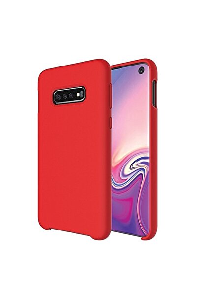 Beline Θήκη σιλικόνης Samsung S10 Plus κόκκινη