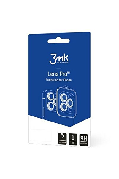 3MK Προστασία Φακού Pro iPhone 15 Pro 6.1 " γραφίτης Με πλαίσιο στήριξης 1 τε...