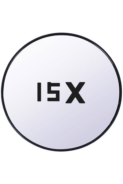 OEM Oglindă de machiaj - Mărire 15x - Cu ventuză - Oglindă cu mărire - Rotund...