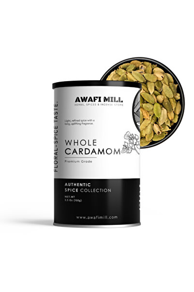 AWAFI MILL Green Cardamom 100 g | Choti Elaichi | Elettaria cardamomum