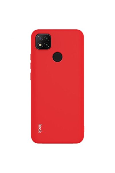 Case IMAK UC-2 Σειρά Ματ Θήκη TPU Σιλικόνης για Xiaomi Redmi 9C - Κόκκινο