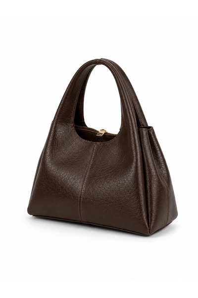 HONEY BAG Rika Zipper Detailed Women's Hand & Shoulder Bag