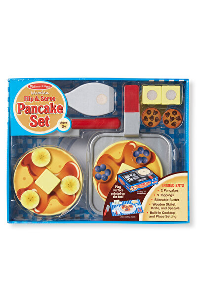 Melissa and Doug Wooden Flip & Serve Pancake Set