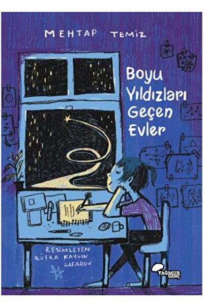 Yağmur Çocuk Yağmur Boyu Yıldızları Geçen Evler