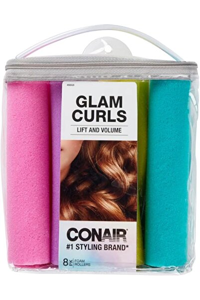 Conair Foam Hair Rollers for Big Loop Curls, Hair Rollers, Hair Curlers in As...
