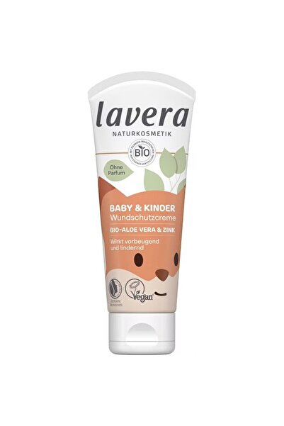 Lavera Cremă pentru scutece cu aloe vera organică și zinc, fără parfum, 75ml