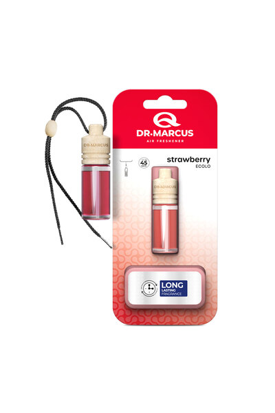 Alista Home Odorizant auto Dr. Marcus Ecolo Strawberry, aromă de căpșuni, pân...