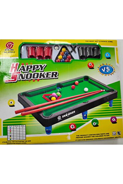 SAFİR Mini Masaüstü Snooker Bilardo Oyunu Seti – 2 Kişilik Eğlenceli Çocuk ve...