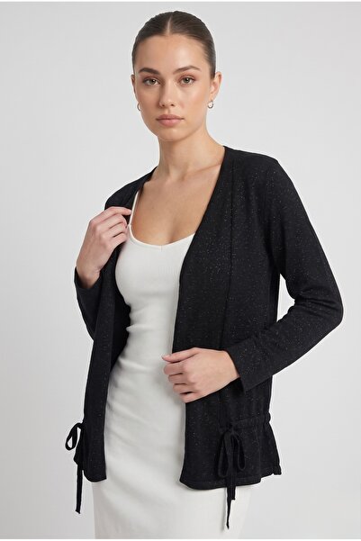 Neden Tekstil Premium Sim Textured Lace Detailed Women's Knitwear Elegant Car...