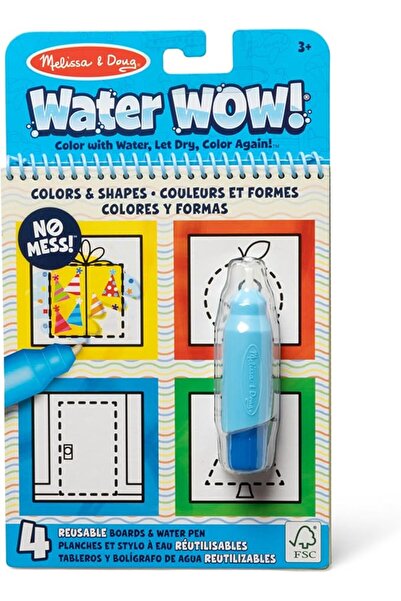 Melissa & Doug مياه ممتعة أثناء التنقل! لوحة نشاط قابلة لإعادة الاستخدام تظهر...