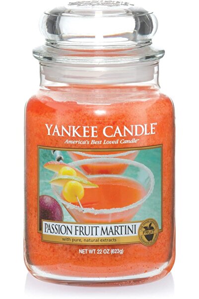 Yankee Candle شمعة معطرة |   شمعة كبيرة بنكهة المانجو والخوخ من سالسا |   وقت...