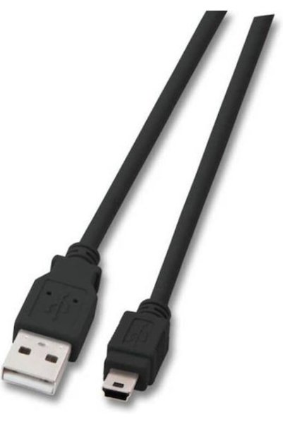 EFB Καλώδιο USB 2.0 USB-A Αρσενικό - Mini USB-B Αρσενικό Μαύρο 0,5μ K5250SW.0...