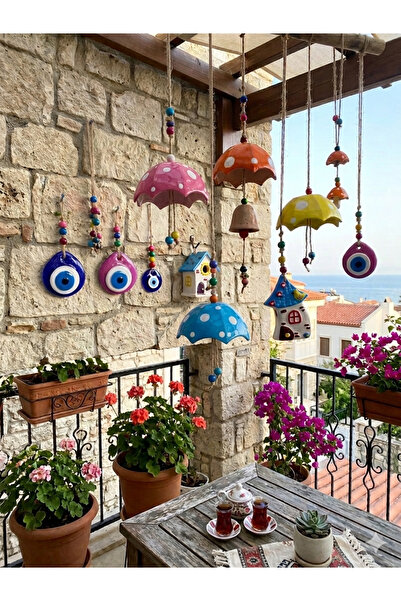 Bahçe Balkon Dekor | Dekoratif Balkon Süsü | Şemsiye Balkon süsü