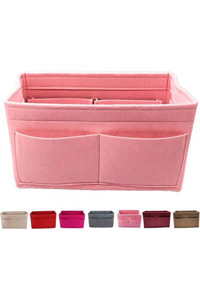 GENERAL Lmeison Purse Organizer Insert, Bag in Bag Felt Fabric Handbag Organi...