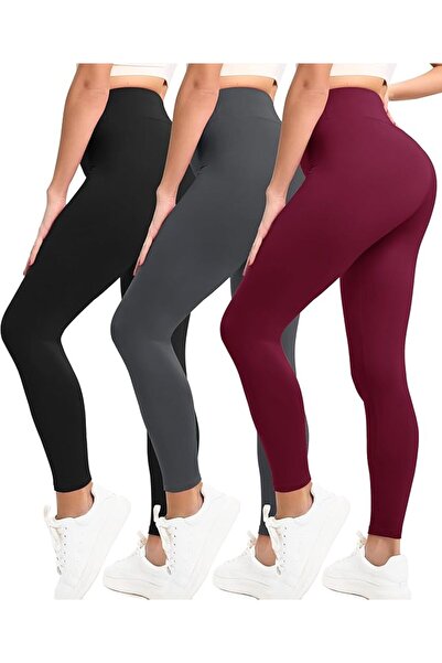 Naturalium Natural Feelings High Waisted Leggings for Women Ultra Soft Stretc...