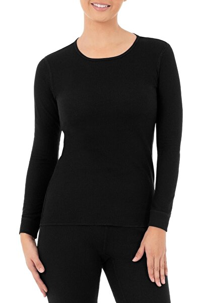 Fruit of the loom womens Micro Waffle Premium Thermal Underwear Tee Shirt Paj...