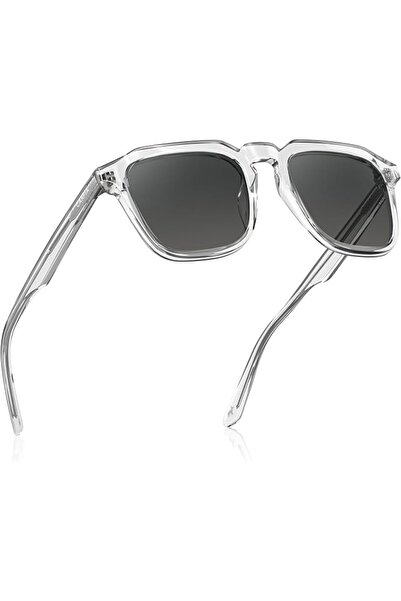 CARFIA Acetate Polarized Mens Sunglasses UV Protection Retro Fashion Cool Gla...
