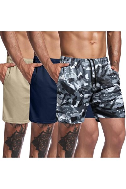 COOFANDY Men's Workout Gym Shorts Mesh Athletic Shorts Lightweight Bodybuildi...
