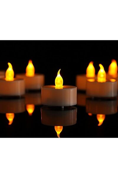 ELECDON Flameless Candle Lights, 12 Pack Realistic and Bright Flickering Batt...