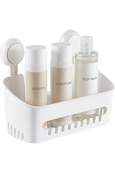 E COMMERCE BAG Shower Shelf with Strong Suction No Drilling Removable for Bat...