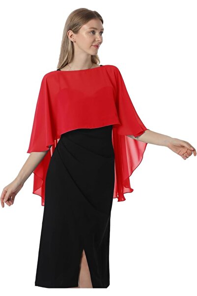 GENERAL womens Chiffon Cape001 Pashmina Shawl