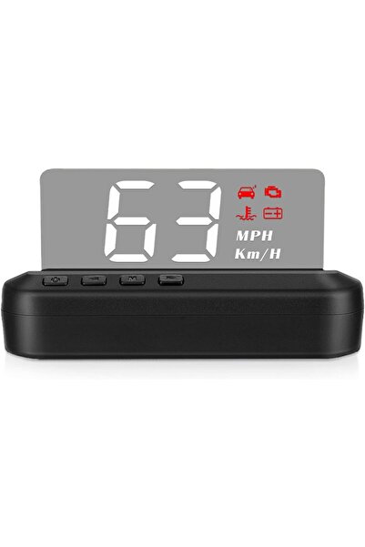 Generic High Definition LED Stereo Imaging Display HUD Head-up Display Speedo...