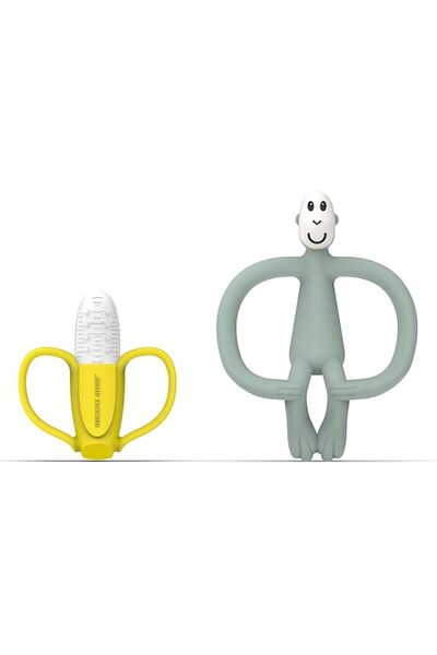 Matchstick Monkey 3 Pack Animal Teether Gift Set - Ludo Lion, Gigi Giraffe & ...