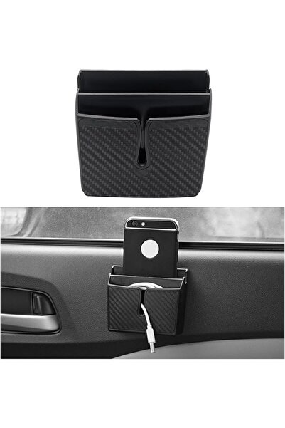 GENERAL Dickno Car Storage Box - Multifunctional Carbon Fiber Car Cell Phone ...