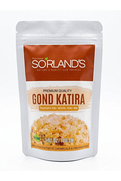 SORLAND Gonda katira 100gm (tragacanth gum , natural edible gum)