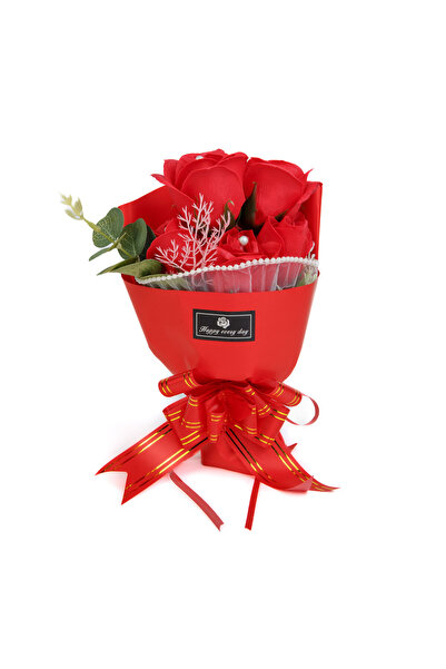 Alista Home Aranjament de trandafiri artificiali în cutie 23 cm
