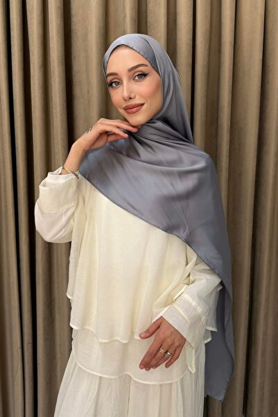İmajButik Smoked Evening Dress Crystal Silk Shawl