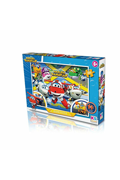 Ks Puzzle Hk 113 Wonderful Wings Puzzle 200 Pieces -Ks Puzzle