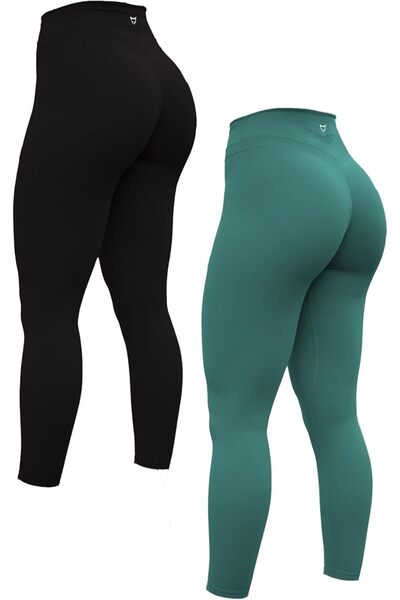 GENERAL TomTiger Women's Yoga Pants 7/8 High Waisted Workout Yoga Leggings fo...