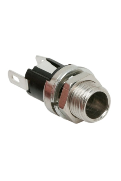 Alista Home Priză de alimentare DC 5.5 × 2.5 mm mamă, conector metalic pentru...