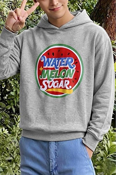 Oksit Sw Watermelon Sugar Watermelon Printed Unisex Sweatshirt