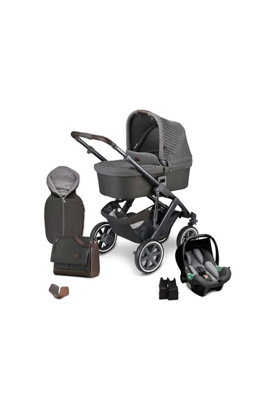 ABC Design Cărucior 3 în 1 Salsa 4 AIR Set Cornet Produs de prezentare