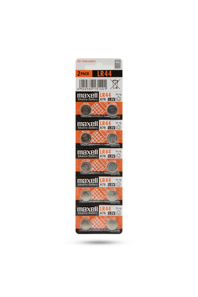 Alista Home LR44 1.5V alkaline batteries, set of 10, button battery, for toys...