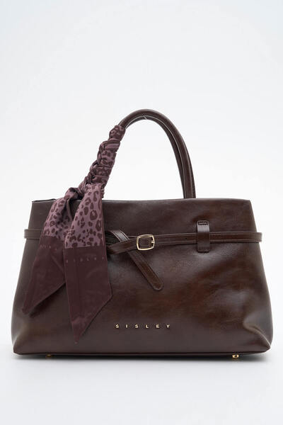 Sisley Women's Handbag Brown Sly463