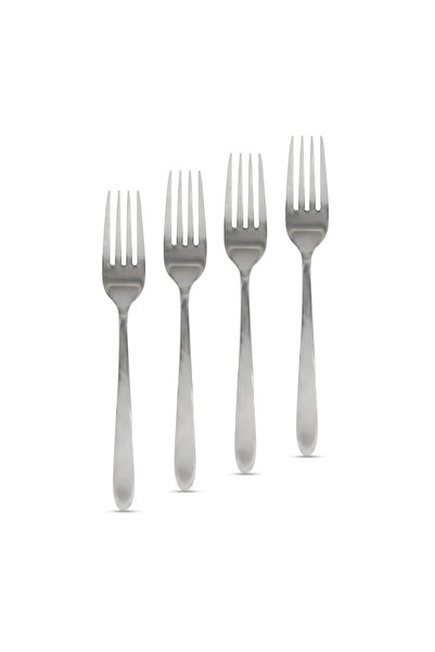 Alista Home Set de 4 furculițe din oțel inoxidabil, 18,8 cm, design elegant, ...