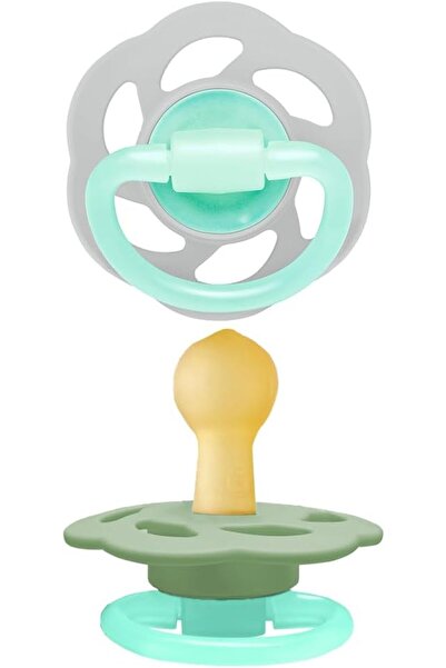 Nip Cherry Air Night Soother,Glow in the Dark Pacifier,0-6M,2pc,100% Natural ...